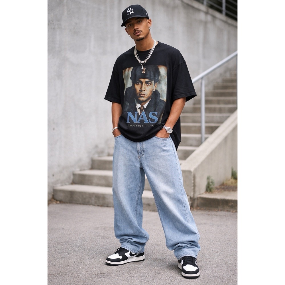 Vintage Sean John Relaxed Hamilton Wide Baggy‎ Jeans Y2K Men's / Unisex 32x29
